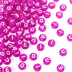 100Pcs 5 Styles Transparent Acrylic Beads&nbsp;OACR-TA0003-48A