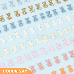 160Pcs 8 Colors Resin Cabochons&nbsp;AJEW-HY0001-40