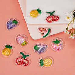 28Pcs Transparent PVC Plastic Cabochons&nbsp;JX139A