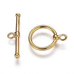 Brass Toggle Clasps&nbsp;LS-KK285-G