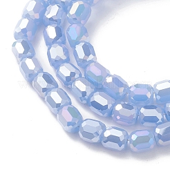 Imitation Jade Glass Beads Strands&nbsp;EGLA-K015-04B