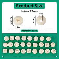 Wood Beads&nbsp;WOOD-WH0048-03A