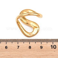 Irregular Lines 304 Stainless Steel Finger Rings&nbsp;RJEW-E298-01C-G