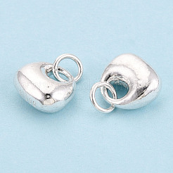 925 Sterling Silver Longevity Lock Charms&nbsp;STER-T008-30S-01