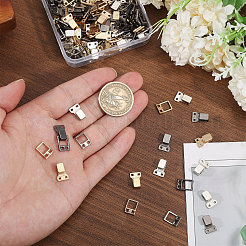 72色合金留め金3個  ミックスカラー  12.5x8.5x4mm  24個/カラー&nbsp;FIND-CA0010-45