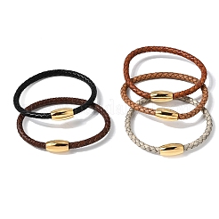 Adjustable Imitation Cord Bracelets for Women Men&nbsp;BJEW-F532-01G