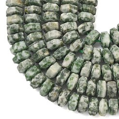 Natural Green Spot Jasper Beads Strands&nbsp;G-L654-I13-01