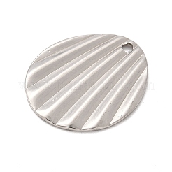 304 Stainless Steel Pendants&nbsp;STAS-F349-05P-01