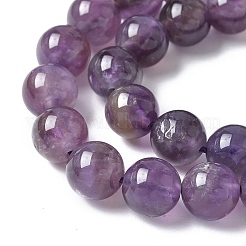 Natural Amethyst Beads Strands&nbsp;X-G-M445-8MM-01B