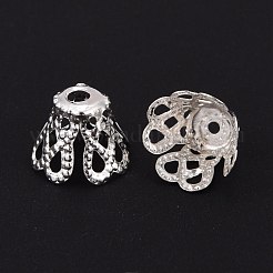 Multi-Petal Filigree Iron Bead Caps&nbsp;E114-S