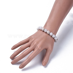 Natural Agate Beads Stretch Bracelets&nbsp;BJEW-JB04173-15