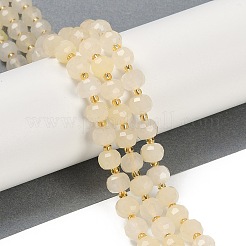 Natural Dyed White Jade Beads Strands&nbsp;G-H057-A20-02