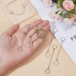 6Pcs Brass Hoop Earrings&nbsp;HJEW-OC00314