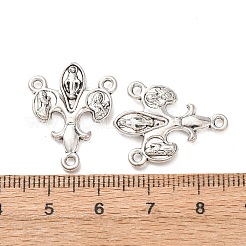 Tibetan Style Alloy 3-Loop Chandelier Component Links&nbsp;FIND-C094-19AS