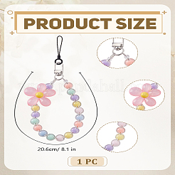 1Pc Plastic Mobile Strap&nbsp;DIY-LP0002-31B