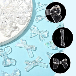 70Pcs 7 Styles Transparent Acrylic Beads&nbsp;TACR-FS0001-58
