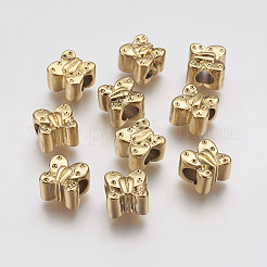 Ion Plating(IP) 304 Stainless Steel European Beads Rhinestone Settings&nbsp;STAS-J022-076G