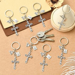 20Pcs Alloy Pendant Keychain&nbsp;KEYC-YW00254