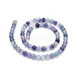 Natural Fluorite Beads Strands&nbsp;G-I249-B02-01
