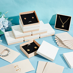 Cardboard Jewelry Storage Gift Boxes&nbsp;LS-CON-WH0084-61A