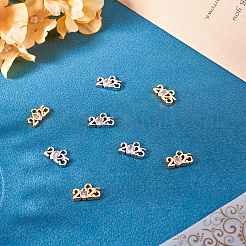 8Pcs 2 Colors Glass Charms&nbsp;KK-TA0001-77