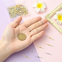 120Pcs 2 Colors Brass Connector&nbsp;KK-YW0004-04