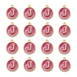Golden Plated Alloy Enamel Charms&nbsp;ENAM-S118-08J