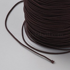 100mポリエステル伸縮コード  ラウンド  ココナッツブラウン  1mm&nbsp;OCOR-WH20003-05B