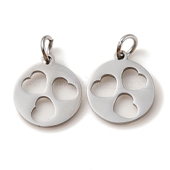 Non-Tarnish 304 Stainless Steel Charms&nbsp;LS-STAS-D050-07P-04
