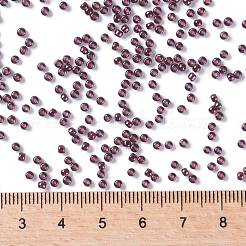 TOHOラウンドシードビーズ  日本製シードビーズ  （364)つの光沢のあるアメジスト透明  11/0  2.2mm  穴：0.8mm  約1110PCS /ボトル  10 G /ボトル&nbsp;SEED-JPTR11-0364