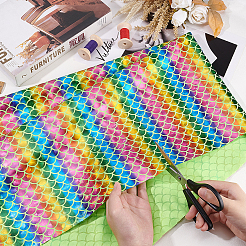 Glitter Polyester Fabric&nbsp;DIY-WH0304-648A