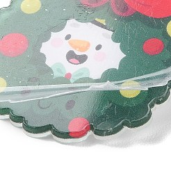 Christmas Theme Acrylic Badges&nbsp;JEWB-B010-06