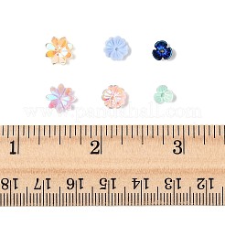 120Pcs 3 Styles Opaque Resin Beads&nbsp;RESI-FS0002-29