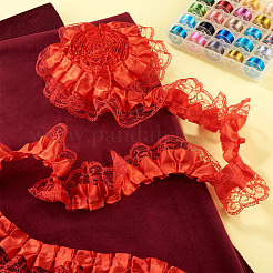 12.5 Yards Polyester Lace Ribbon&nbsp;OCOR-TA0003-85A