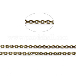 Brass Cable Chains&nbsp;CHC024Y-AB-FF