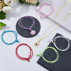 42Pcs 7 Colors Waxed Cotton Necklace Making&nbsp;AJEW-DC00023