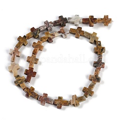 Natural Crazy Agate Beads Strands&nbsp;G-I369-A04-02