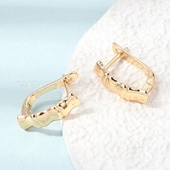 Brass Hoop Earrings for Women&nbsp;KK-CBACA55-09G