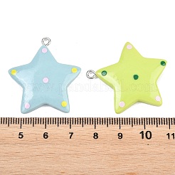 Opaque Resin Pendants&nbsp;FIND-E054-01