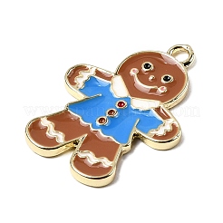 Christmas Alloy Enamel Pendants&nbsp;FIND-Z103-03G-01