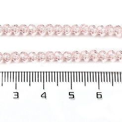 Transparent Glass Beads Strands&nbsp;EGLA-A035-T3mm-D20