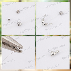 800Pcs 304 Stainless Steel Spacer Beads&nbsp;STAS-BBC0009-76C