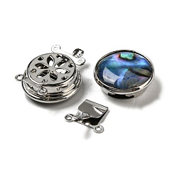 Paua Shell Box Clasp&nbsp;G-C104-06B-P