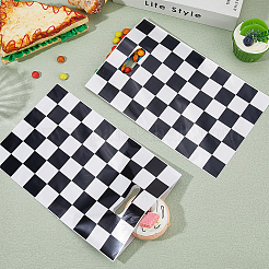 10Pcs Rectangle PE Packaging Bags with Die Hole Handle&nbsp;ABAG-WH20020-03