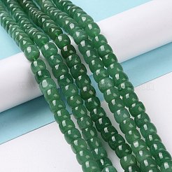 Dyed & Heated Natural White Jade Beads Strands&nbsp;G-G990-C03