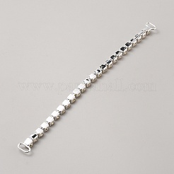 Brass with Rhinestone Links&nbsp;AJEW-WH0475-88C