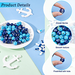 Ocean Theme Jewelry Making Finding Kit&nbsp;WOOD-AR0001-26