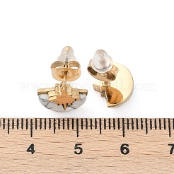 304 Stainless Steel Stud Earrings&nbsp;EJEW-Z089-37B-G