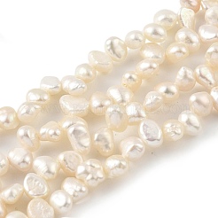 Natural Cultured Freshwater Pearl Beads Strands&nbsp;PEAR-A006-17B