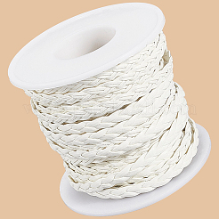 10M Flat Braided Imitation Leather Cords&nbsp;LC-CL0001-04D